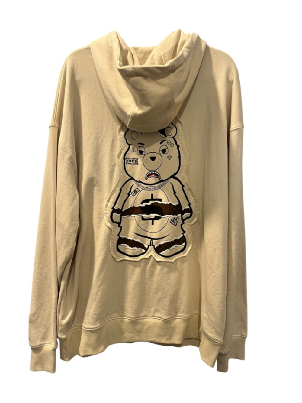 NWT Sprayground Sharks In Parish Money Bear Hoodie Limited Edition XL Deadstock